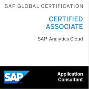 SAP Analytics Cloud - Data Analyst Badge