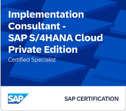 SAP Certified Implementation Consultant